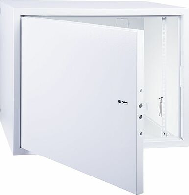 REXANT 04-2254 Шкаф настенный 19 quot; АНТИВАНДАЛЬНЫЙ распашной 14U 600×500×700мм, (ШxГxВ) RAL 7035 REXANT