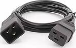 REXANT 04-2743 Шнур сетевой IEC 320 C19 – IEC 320 C20 3x1,5мм², 16A, длина 5м REXANT