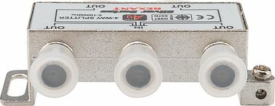 REXANT 05-6103 Делитель ТВх4 под F-разъем, 5-1000МГц, Silver (5 F-разъемов в комплекте) REXANT