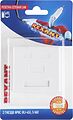 REXANT 06-0105-C Розетка сетевая LAN, на стену, 2 гнездо 8Р8С (RJ-45), CAT 5е REXANT REXANT 06-0105-C Розетка сетевая LAN, на стену, 2 гнездо 8Р8С (RJ-45), CAT 5е REXANT