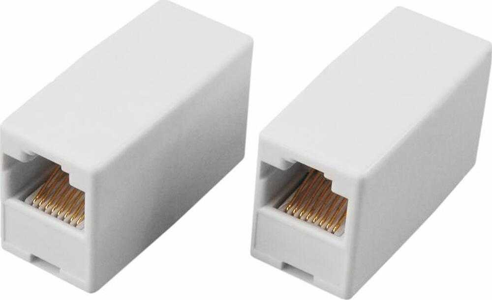 REXANT 06-0111-A Переходник сетевой LAN, гнездо 8Р8С (RJ-45) - гнездо 8Р8С (RJ-45) REXANT