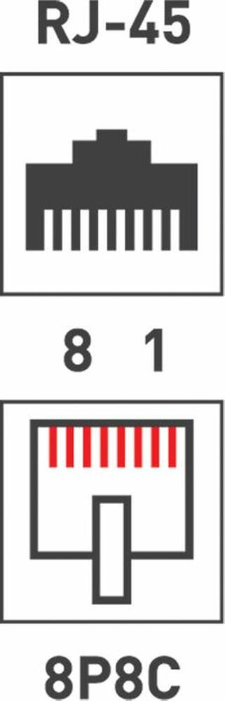 REXANT 06-0111-A Переходник сетевой LAN, гнездо 8Р8С (RJ-45) - гнездо 8Р8С (RJ-45) REXANT