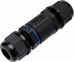 REXANT 07-5960 Кабельный коннектор I-образный (3PIN 0,5-1,5мм2) IP68 REXANT
