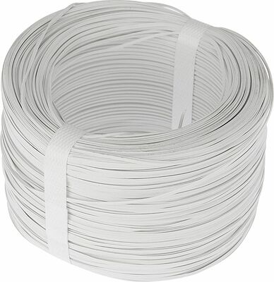 REXANT 09-0101 Проволока упаковочная в ПВХ, белая, бухта 250м REXANT