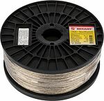 REXANT 09-5330 Трос стальной в ПВХ оплетке d=3,0мм, прозрачный (бухта 200м) REXANT