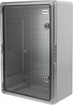 REXANT 11-0415 Корпус пластиковый ЩМПп с прозрачной дверцей и монтажной панелью 500х350х190мм, АБС, УХЛ1, IP65 REXANT