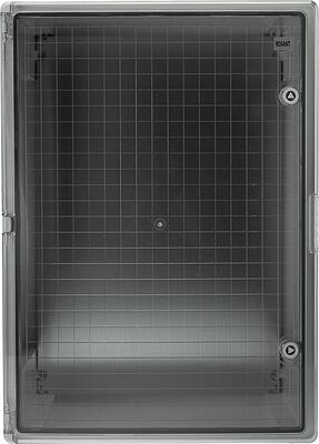 REXANT 11-0418 Корпус пластиковый ЩМПп с прозрачной дверцей и монтажной панелью 700х500х250мм, АБС, УХЛ1, IP65 REXANT