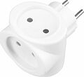 REXANT 11-1064 Тройник электрический 6А б/з белый 220 В REXANT
