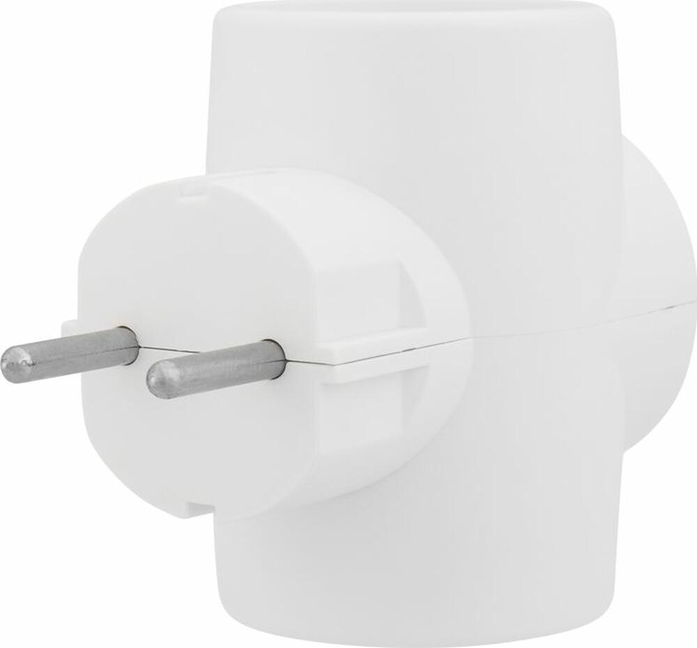REXANT 11-1081 Тройник электрический 6А б/з белый 220 В REXANT 
