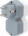REXANT 11-1087 Двойник электрический 16А с/з и защитными шторками, белый REXANT REXANT 11-1087 Двойник электрический 16А с/з и защитными шторками, белый REXANT