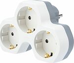 REXANT 11-1088 Тройник электрический 16А с/з с защитными шторками, белый REXANT 