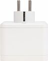 REXANT 11-1251 Двойник электрический Куб 16А с/з + 2хUSB-A 2,4А + USB Type-C 3А с ночной подсветкой, белый REXANT
