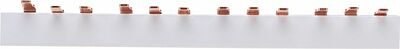 REXANT 11-2244-1 Шина соединительная типа PIN 12 штырей 3Р 63А 22см REXANT