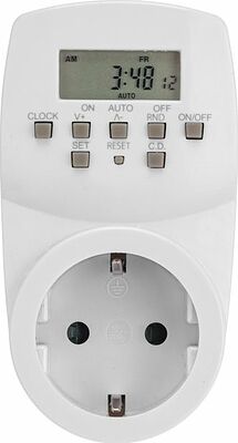 REXANT 11-6010 Розетка с электронным таймером недельный 1мин/7дн 20 программ ON/OFF REXANT RX - 31А
