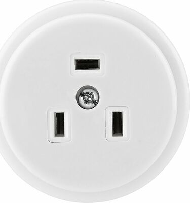 REXANT 11-8520 Розетка РШ для электрической плиты 40А, 250В 2Р+РЕ (ОУ) белая REXANT