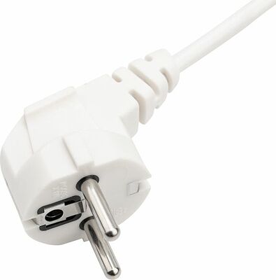 REXANT 11-8734 Удлинитель 3 гнезда, 3м, 3х1,0мм², с/з, белый REXANT