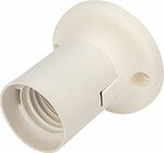 REXANT 11-8870 Патрон пластиковый настенный Е27 прямой, белый REXANT