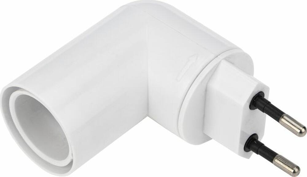 REXANT 11-8883 Переходник-светильник для крепления в штепсельной сетевой розетке переходник цокольный AC 220В-Е14 с выключателем REXANT