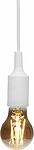 REXANT 11-8884 Патрон E27 силиконовый со шнуром 1м белый REXANT