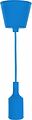 REXANT 11-8885 Патрон E27 силиконовый со шнуром 1м синий REXANT