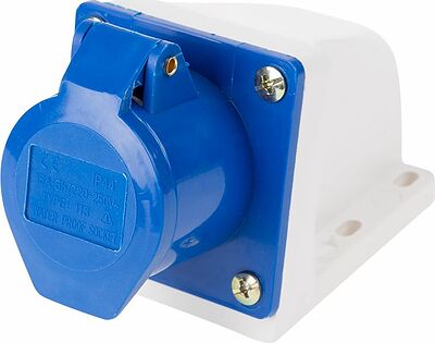 REXANT 11-8909 Розетка 113 стационарная 2Р+РЕ 16А 220В IP44 REXANT