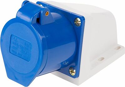 REXANT 11-8912 Розетка 123 стационарная 2Р+РЕ 32А 220В IP44 REXANT