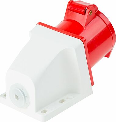 REXANT 11-8913 Розетка 124 стационарная 3Р+РЕ 32А 380В IP44 REXANT