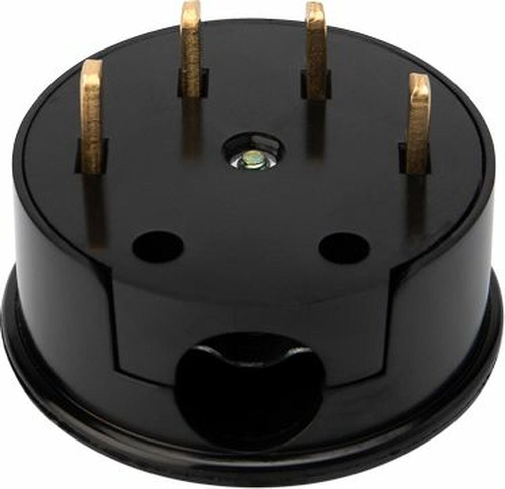 REXANT 11-8927 Вилка ВШ для электрической плиты 32А, 380В, 3Р+РЕ (ОУ) черная REXANT