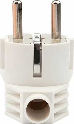 REXANT 11-8954 Вилка Евро угловая с з/к 16А белая REXANT