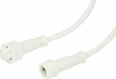 REXANT 11-9320 Соединительный кабель (2pin) герметичный (IP67) 2х0.35 мм² белый REXANT