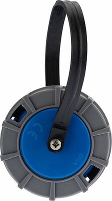 REXANT 111-121 Розетка влагозащищенная кабельная переносная 1 гнездо, 2Р+РЕ, 16А, IP68, серая REXANT