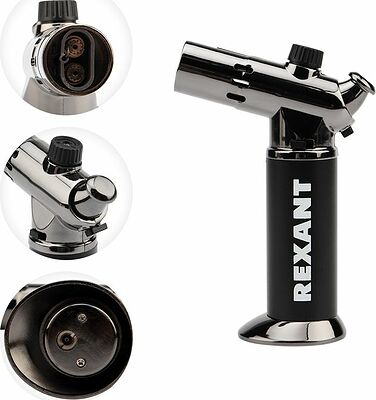 REXANT 12-0038 Мини-горелка GT-38, заправляемая, 2 режима работы REXANT