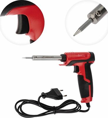 REXANT 12-0161-1 Паяльник-пистолет двухрежимный, серия ПРОФИ, 30/70Вт, 230В, блистер REXANT