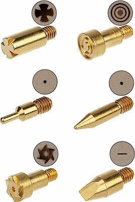 REXANT 12-0186 Выжигатель (набор паяльник - выжигатель), пирограф, 30Вт, 230В, 7 насадок + подставка + кисточка + краски, блистер REXANT