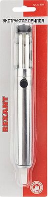 REXANT 12-0205 Вакуумный экстрактор припоя (оловоотсос), металл REXANT