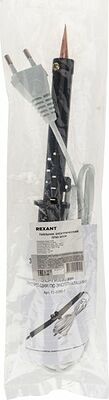 REXANT 12-0280-1 Паяльник с пластиковой ручкой, серия ЭПСН, 80Вт, 230В, пакет REXANT