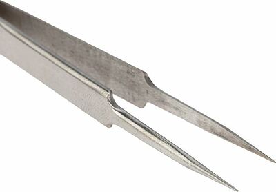 REXANT 12-0376 Пинцет прямой с острыми кончиками 125мм (блистер) REXANT