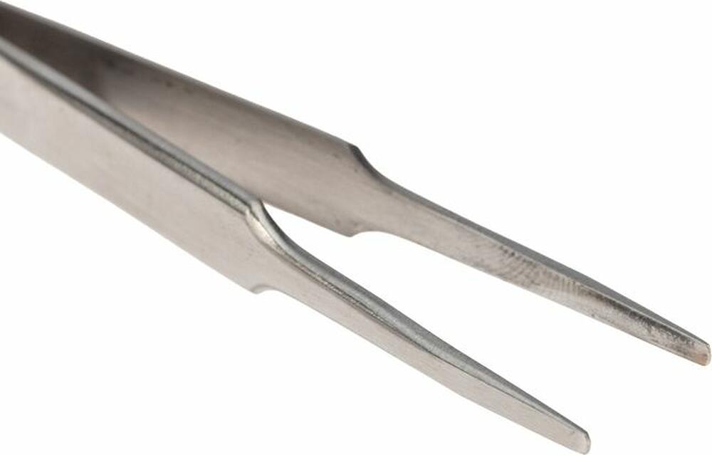 REXANT 12-0377 Пинцет прямой с закругленными кончиками 125мм (блистер) REXANT
