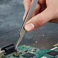 REXANT Пинцет изогнутый, узкий 125 мм (блистер) REXANT 12-0378 (12-0378)