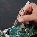 REXANT 12-0385 Пинцет изогнутый узкий 120мм Airy (блистер) REXANT 