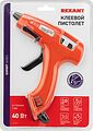 REXANT 12-1511 Пистолет клеевой, 40Вт, Ø7мм, ЭКСПЕРТ, блистер REXANT REXANT 12-1511 Пистолет клеевой, 40Вт, Ø7мм, ЭКСПЕРТ, блистер REXANT