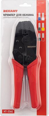 REXANT 12-3013 Кримпер HT-336E для обжима штыревых наконечников 0,5-4,0мм² REXANT