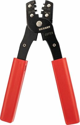 REXANT 12-3031 Кримпер HT-202A для обжима неизолированных клемм 0,35-6,0мм² REXANT