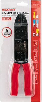 REXANT Кримпер для обжима наконечников и зачистки проводов (ht-204) REXANT 12-3033 (12-3033)