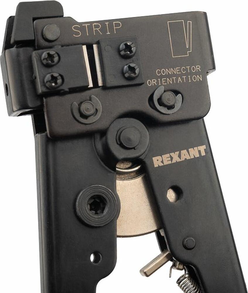 REXANT 12-3453 Кримпер HT-808 PROFI для обжима торцевой 8P8C REXANT