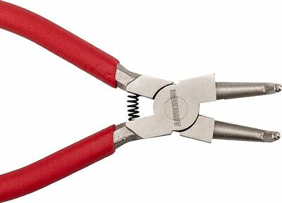 REXANT 12-4637 Щипцы для стопорных колец загнутый сжим 160мм, обливные рукоятки REXANT 