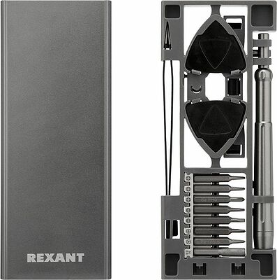 REXANT 12-4754 Набор отверток для точных работ REXANT XA-04, 24 предмета