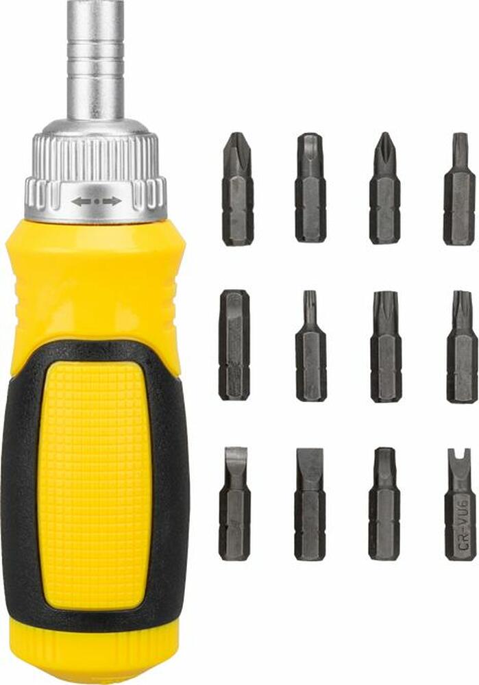 REXANT 12-4778 Набор 13 предметов с реверсивной отверткой REXANT