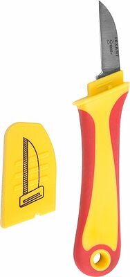 REXANT 12-4936 Нож монтажника, нержавеющая сталь, прямое лезвие REXANT