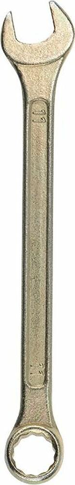 REXANT 12-5806-2 Ключ комбинированный 11мм, желтый цинк REXANT 